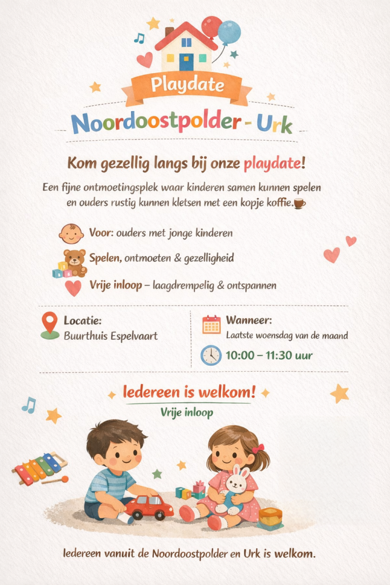 Playdate noordoostpolder-urk logo